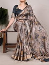 YNF 7015 Tussar Silk With Viscose Border Fancy Saree Exporters In India